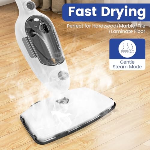 Steam mop for floor cleaning, 10 in 1 multifunctional deep steam cleaning mop-